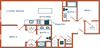 Legacy at Fitz Aurora CO B06B Two Bedroom 1178 SF